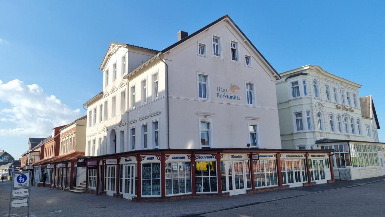 Haus Borkumitte Appartement Mellum Exteriör bild